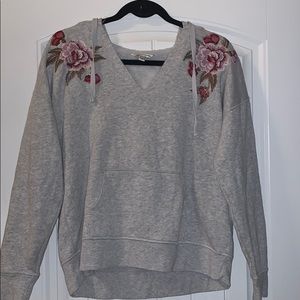 American Eagle gray hoodie sweatshirt